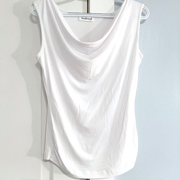 Kettlewell Tops - Kettlewell Betty Cowl, XS, white